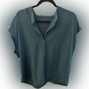 Figs Rafaela Carribean Blue FreeX Top